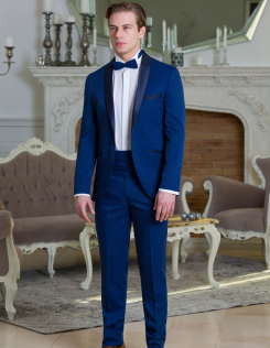 Kék férfi szmoking vásárlás