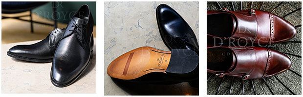 Öltöny üzlet cipőkollekció